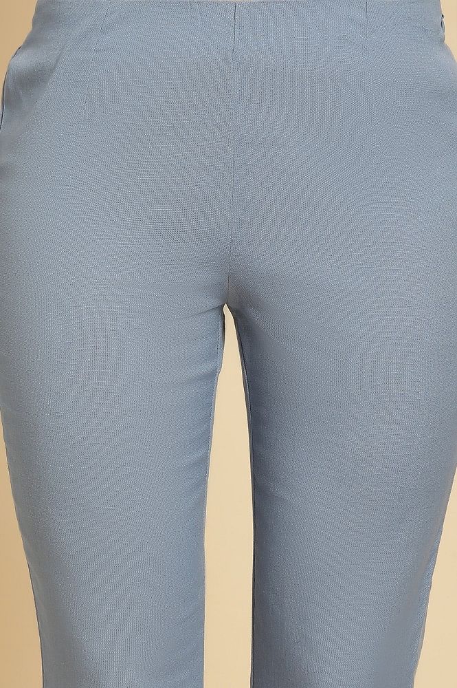 Women Light Blue Denim Cargo Pants, Waist Size: 32 at Rs 400/piece in New  Delhi